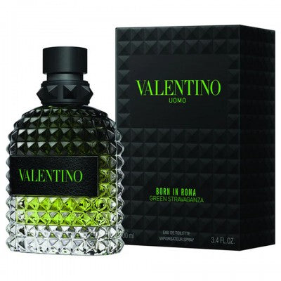 Hombre Born In Roma Green Stravaganza, Eau De Toilette, 100ml